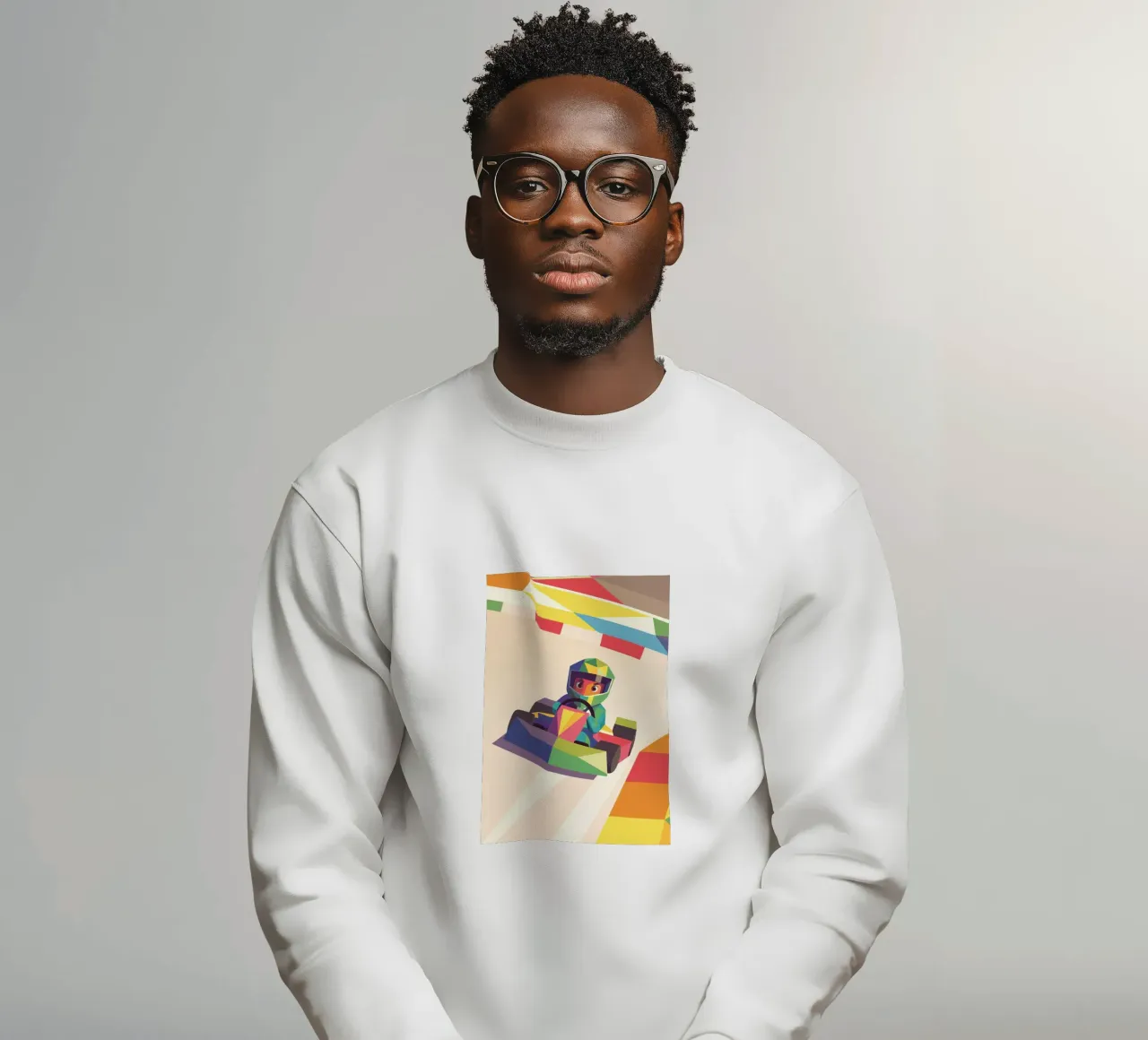 Pilota di go-kart felpa da POLYGON SPECIAL