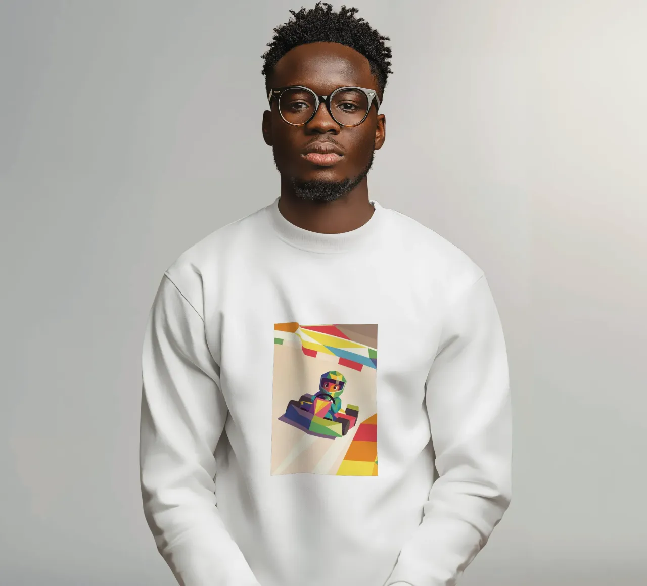 Pilota di go-kart felpa da POLYGON SPECIAL