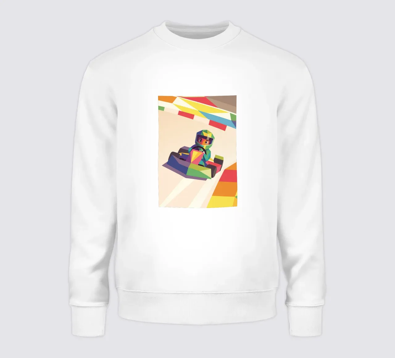 Pilota di go-kart felpa da POLYGON SPECIAL