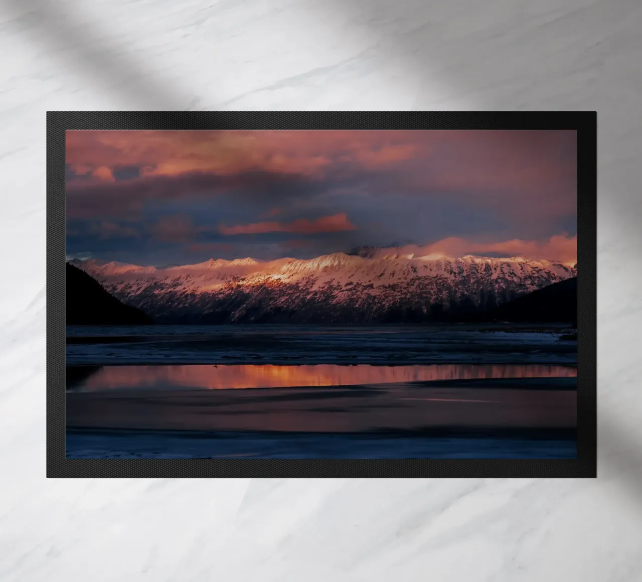 A Cold Evening doormat by wowhannahphotos