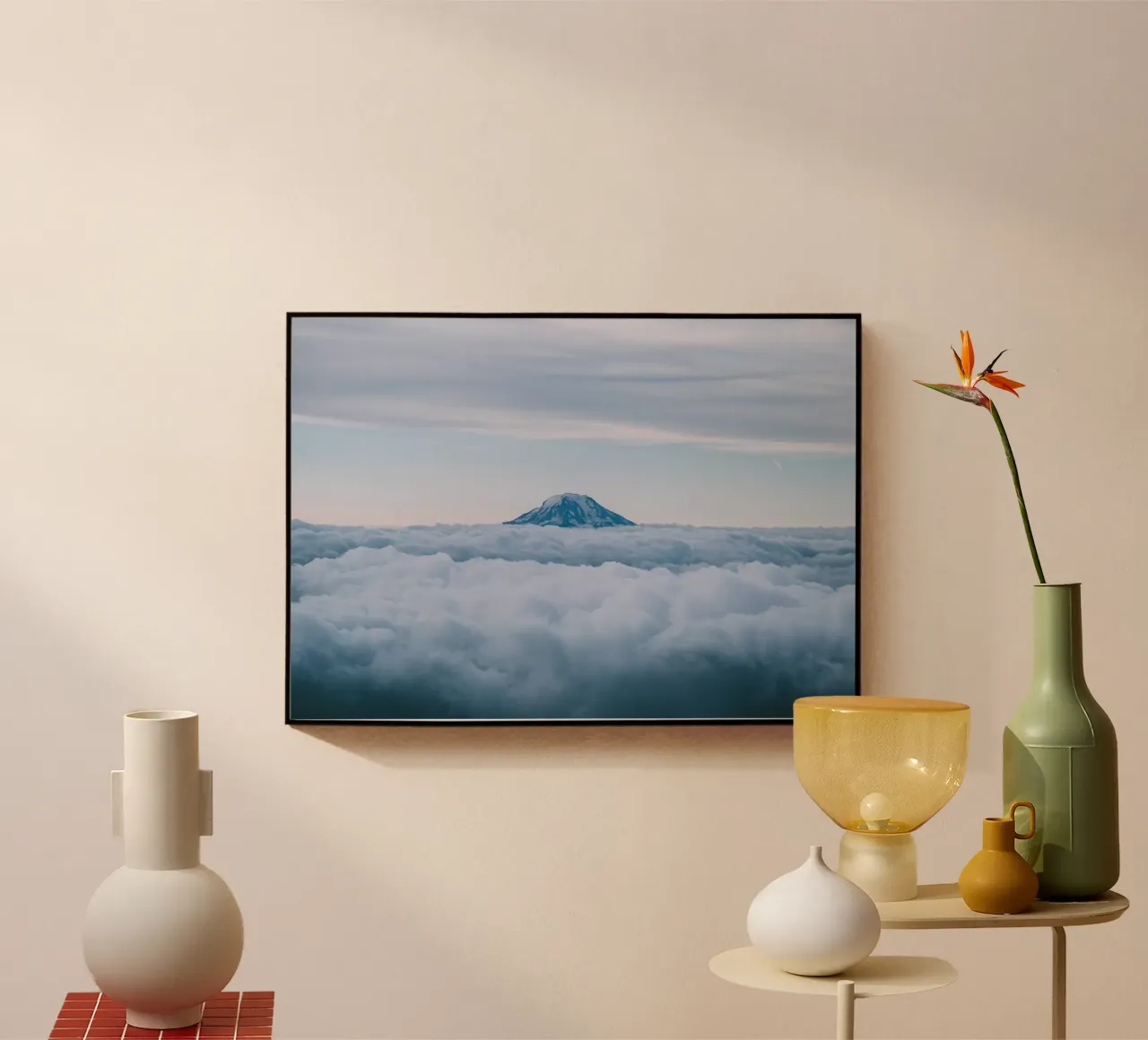 Mountain Above Clouds plexiglass da wowhannahphotos