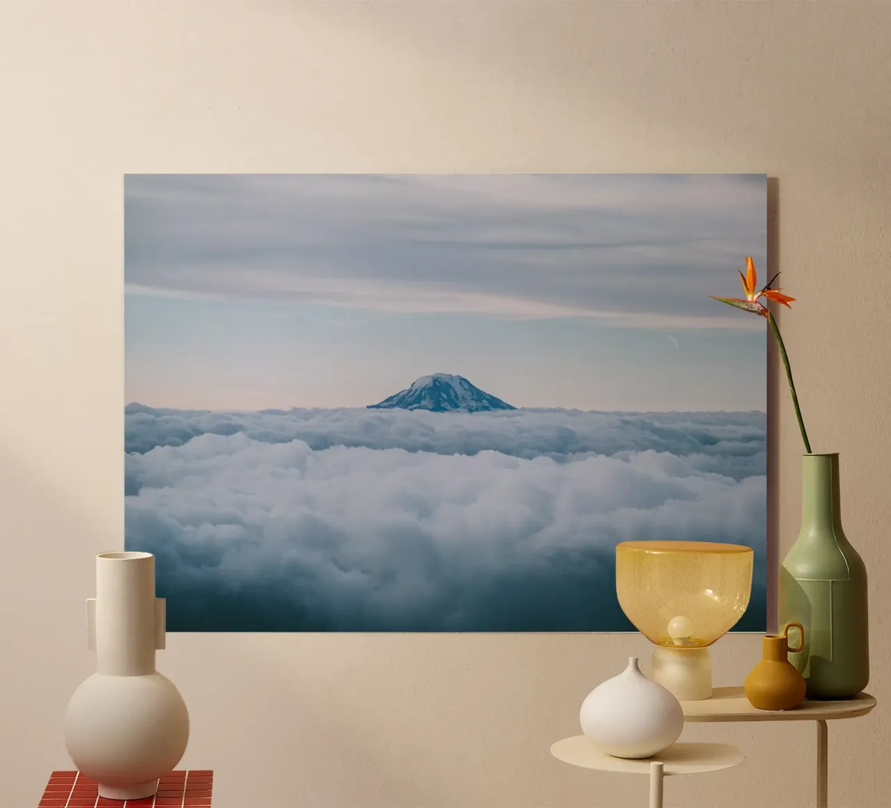 Mountain Above Clouds plexiglass da wowhannahphotos