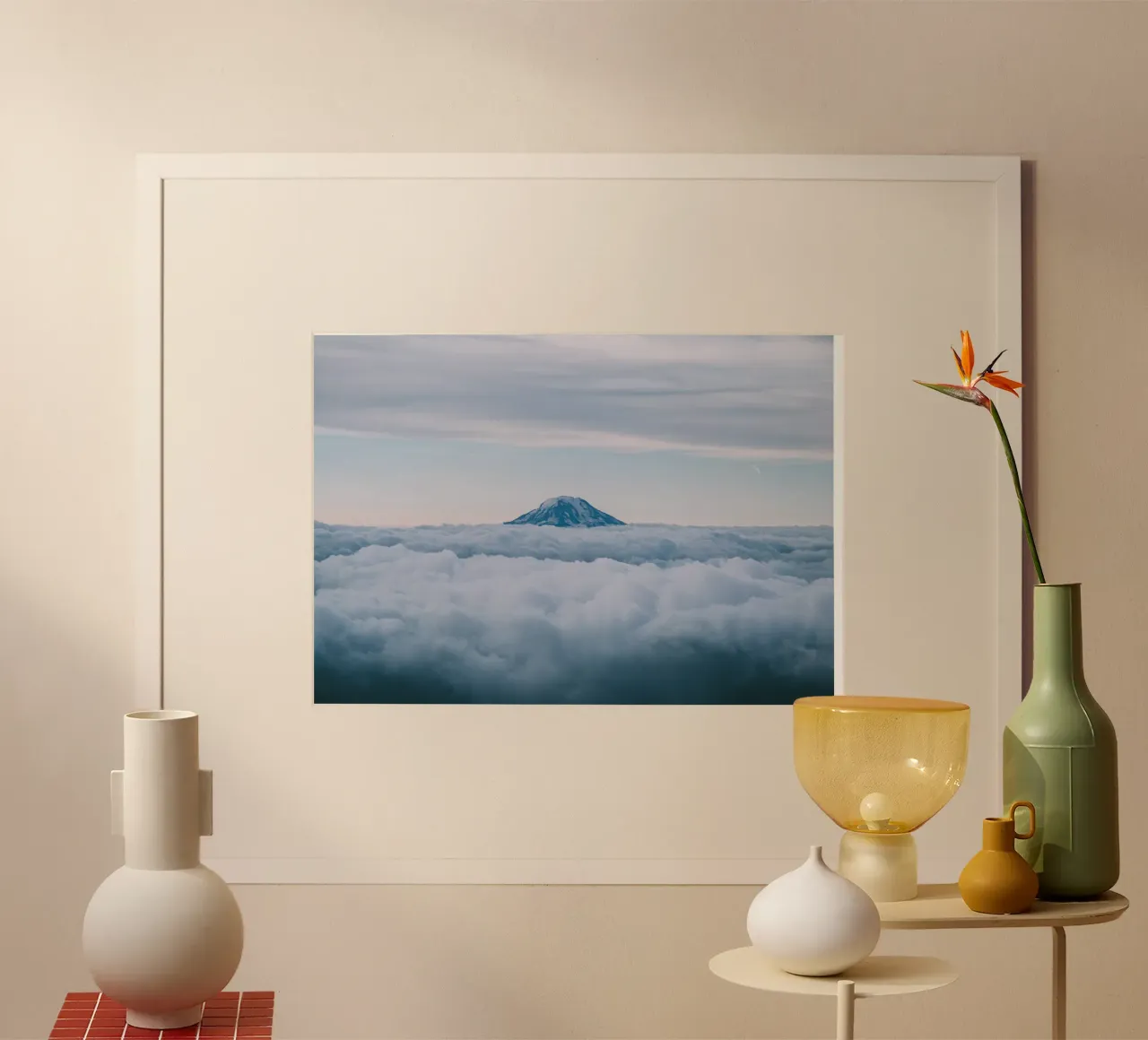 Mountain Above Clouds poster da wowhannahphotos