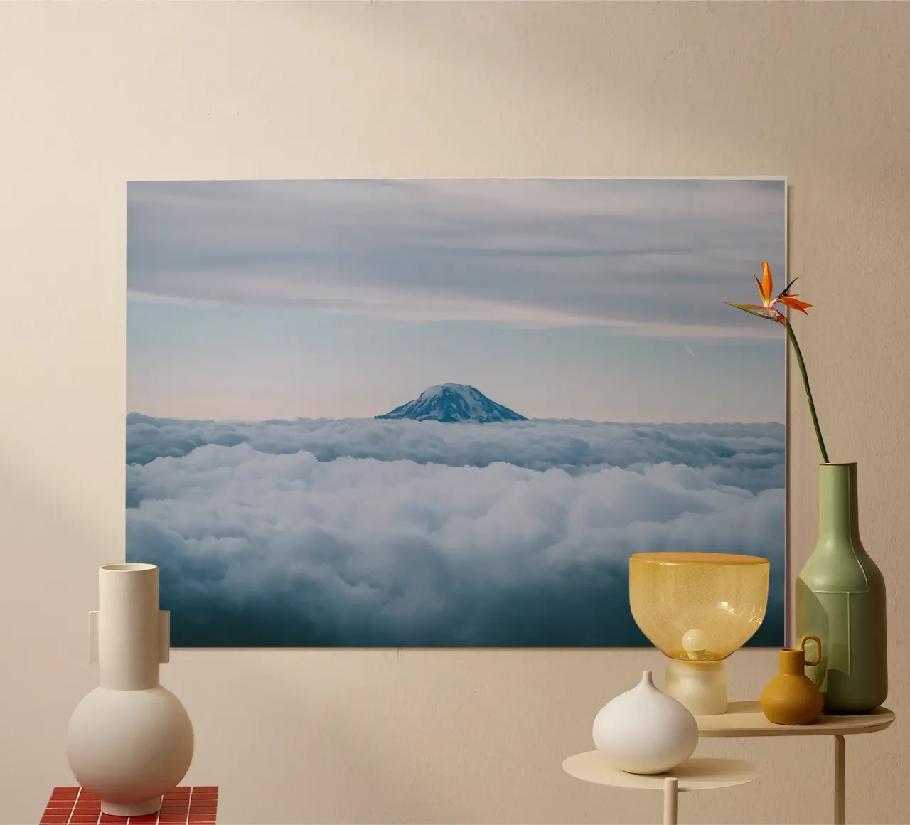 Mountain Above Clouds poster da wowhannahphotos