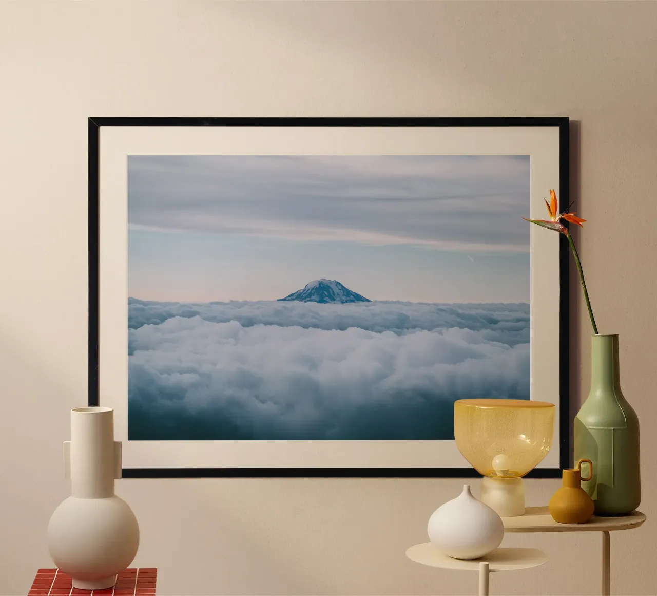 Mountain Above Clouds poster da wowhannahphotos