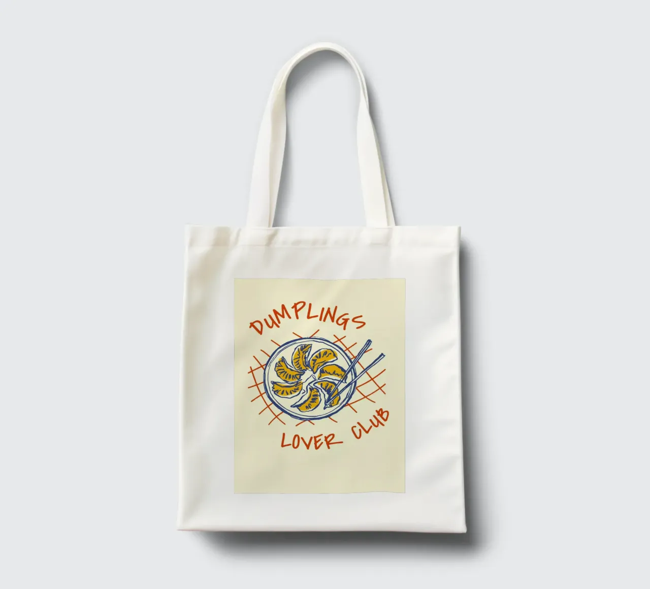 Boho Food 20 Dumplings borsa in juta da Boho Print Collection