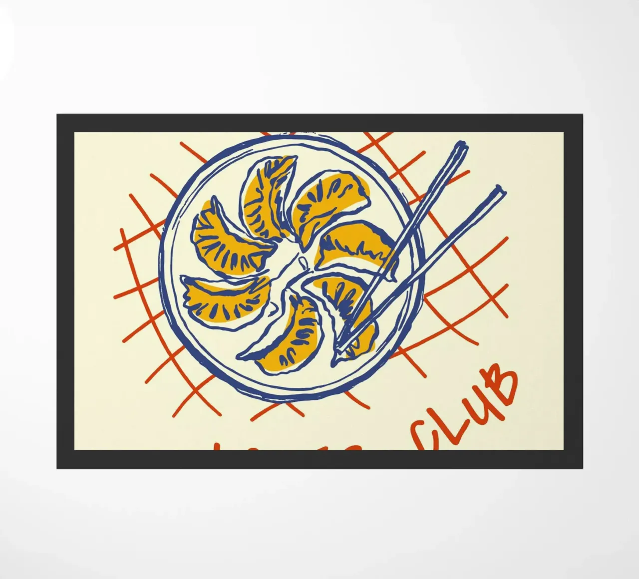Boho Food 20 Dumplings zerbino da Boho Print Collection