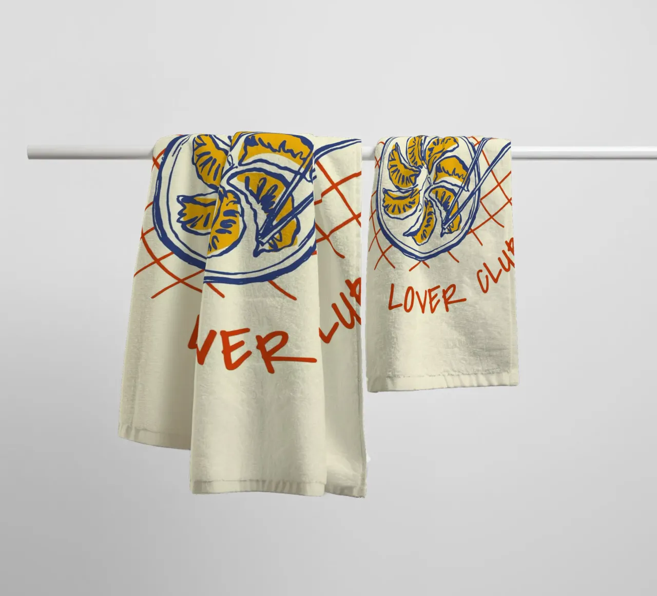 Boho Food 20 Dumplings asciugamano da bagno da Boho Print Collection