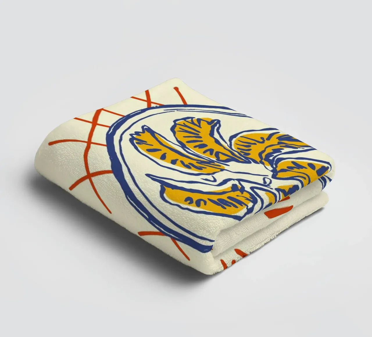 Boho Food 20 Dumplings asciugamano da bagno da Boho Print Collection