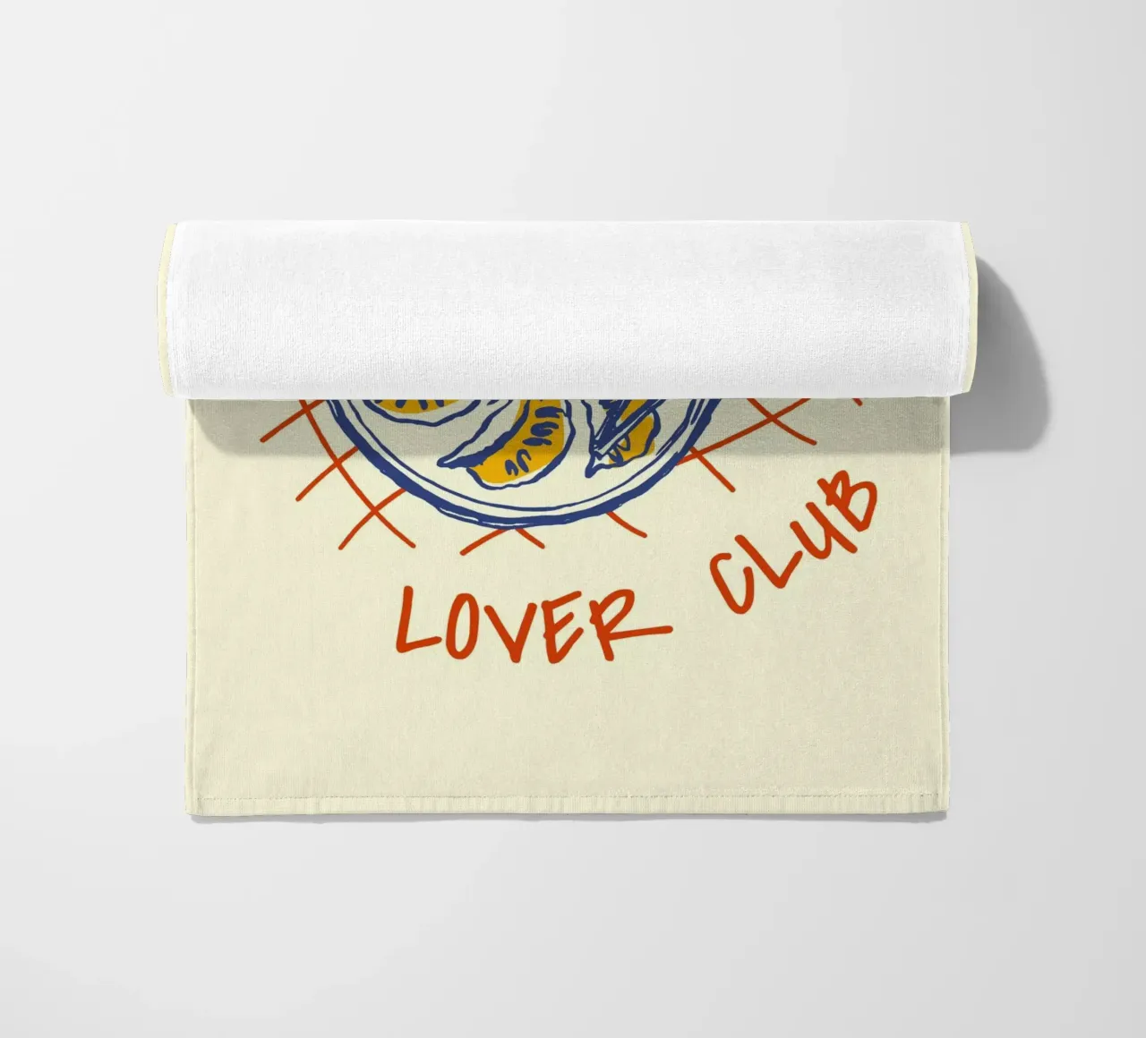 Boho Food 20 Dumplings telo mare da Boho Print Collection