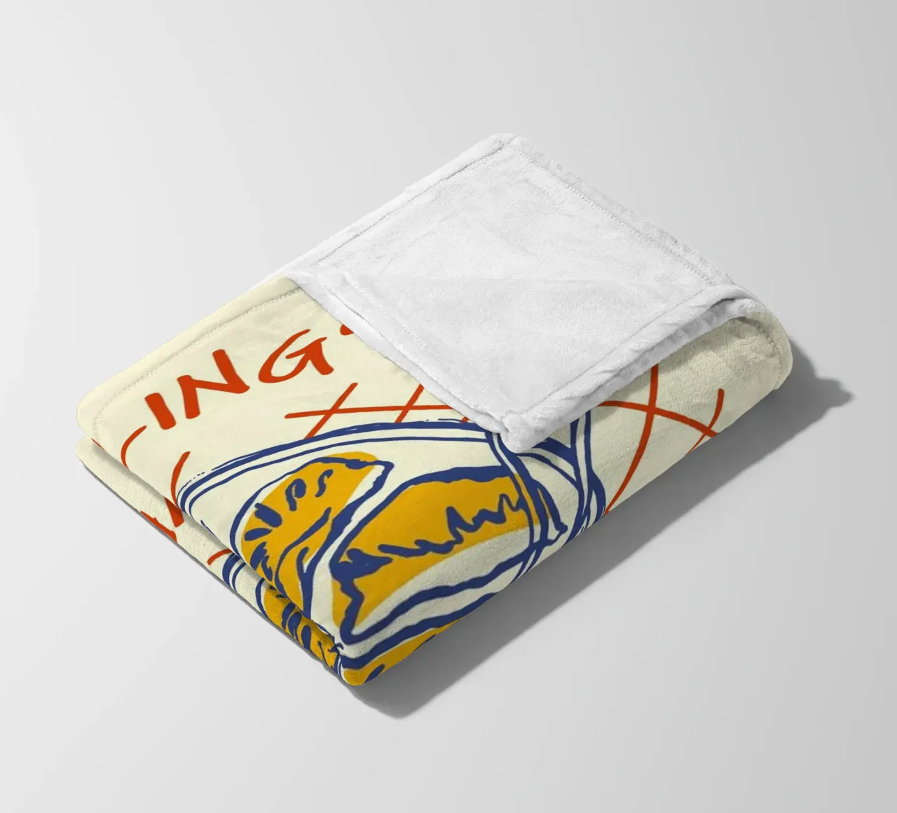 Boho Food 20 Dumplings coperta in pile da Boho Print Collection