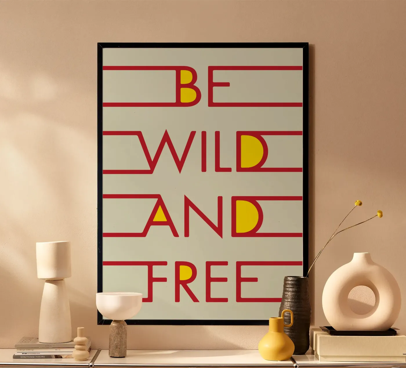 essere liberi e selvaggi poster da Deemoll
