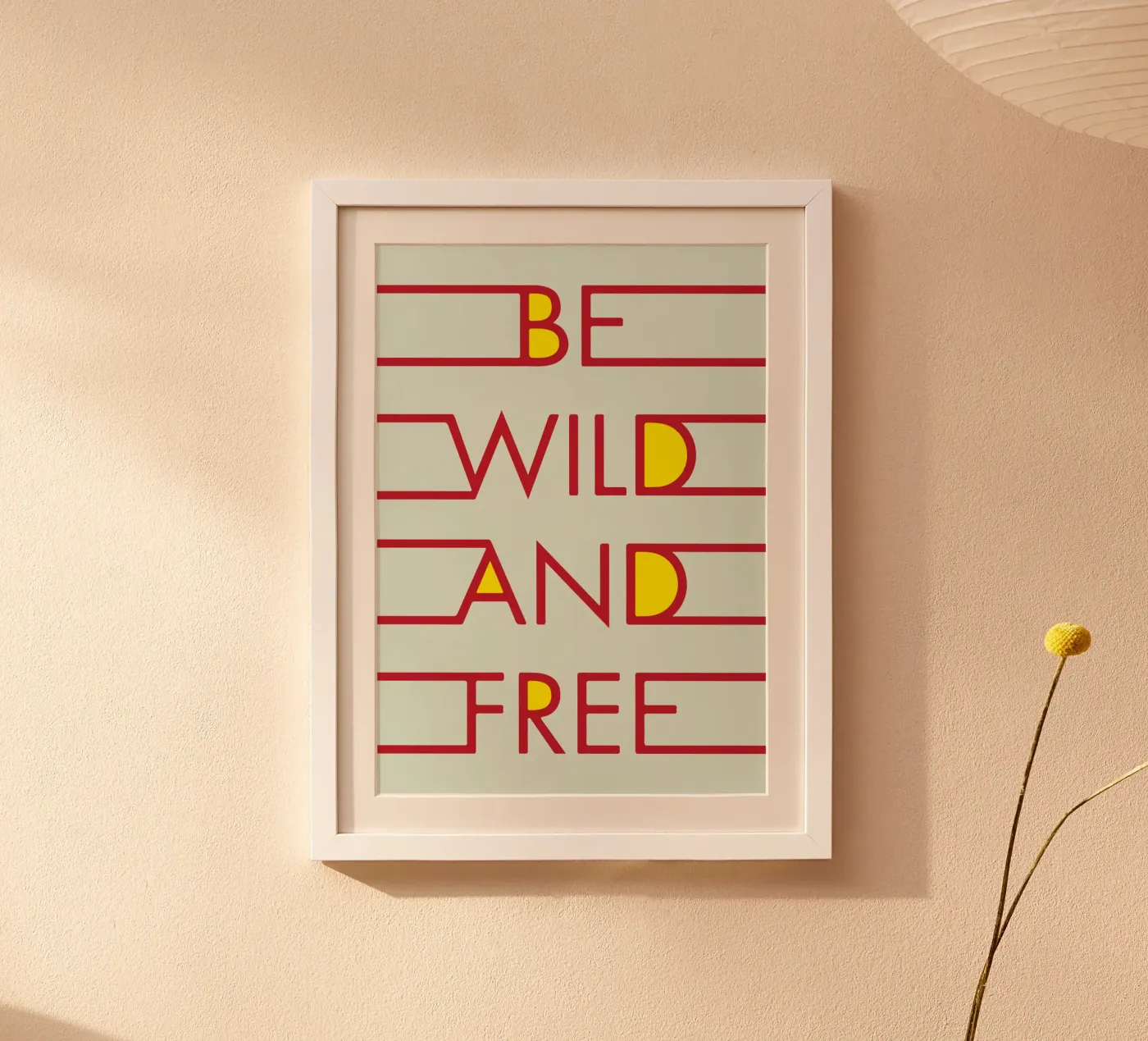 essere liberi e selvaggi poster da Deemoll