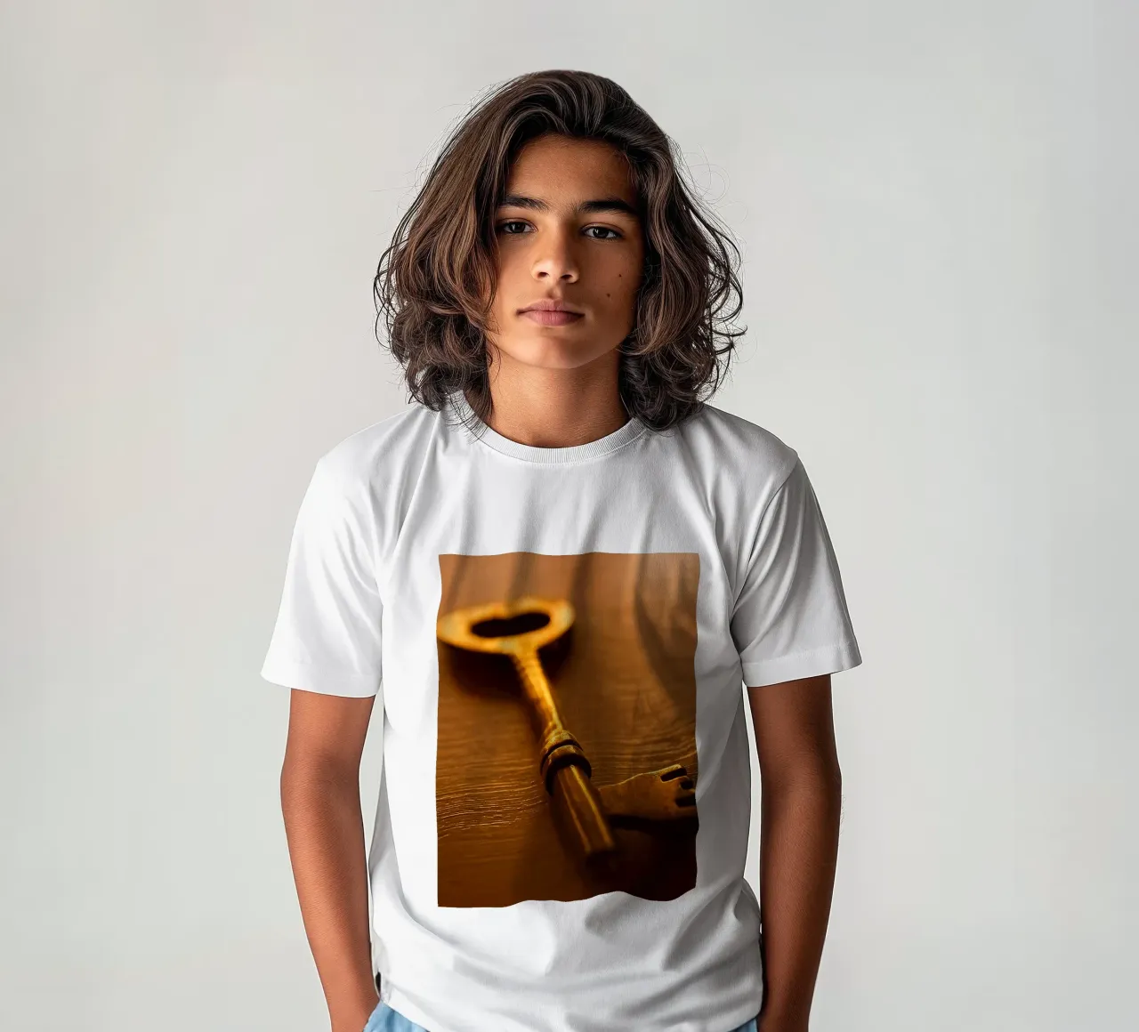 chiave t-shirt bambini da Deemoll