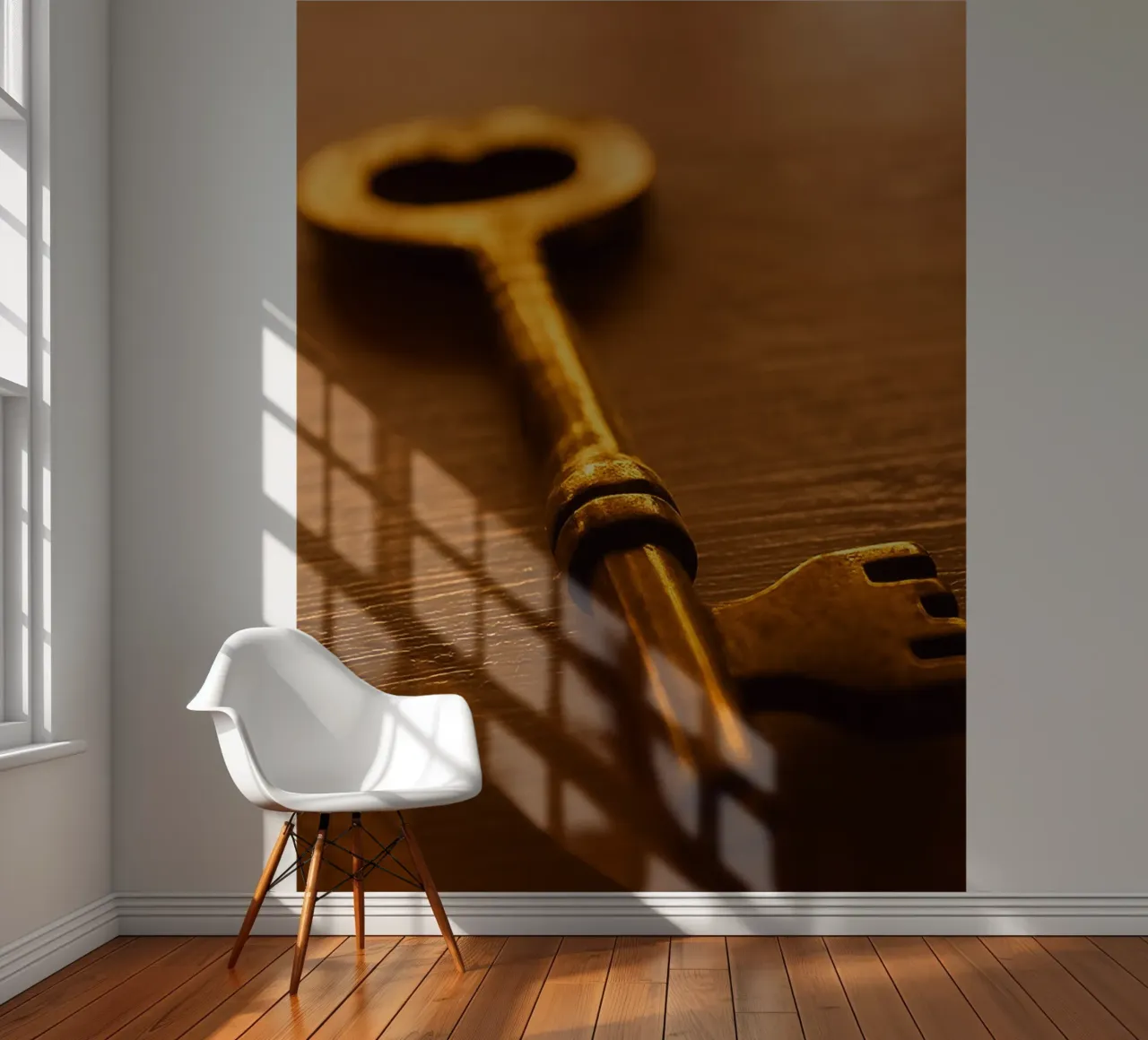 key fotobehang van Deemoll