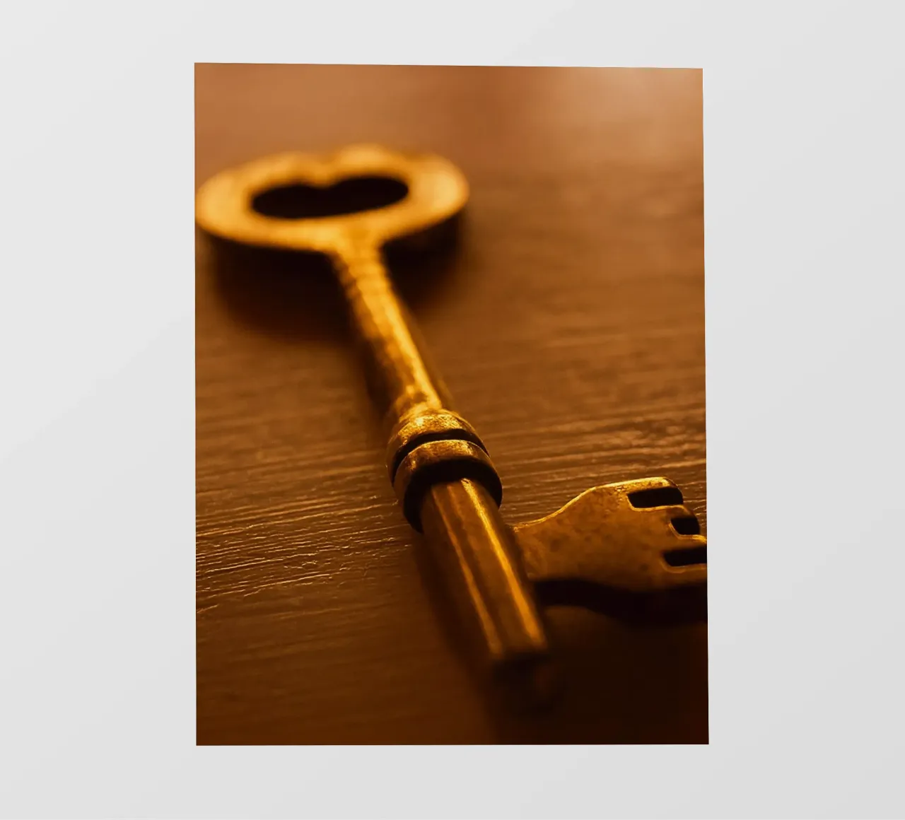 key fotobehang van Deemoll