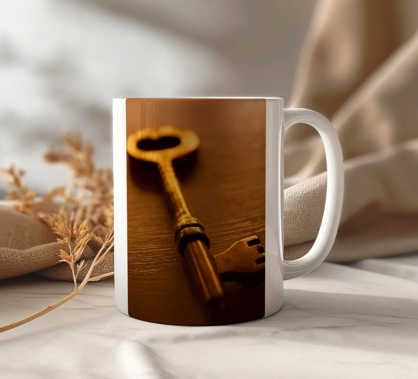 chiave tazza in ceramica da Deemoll