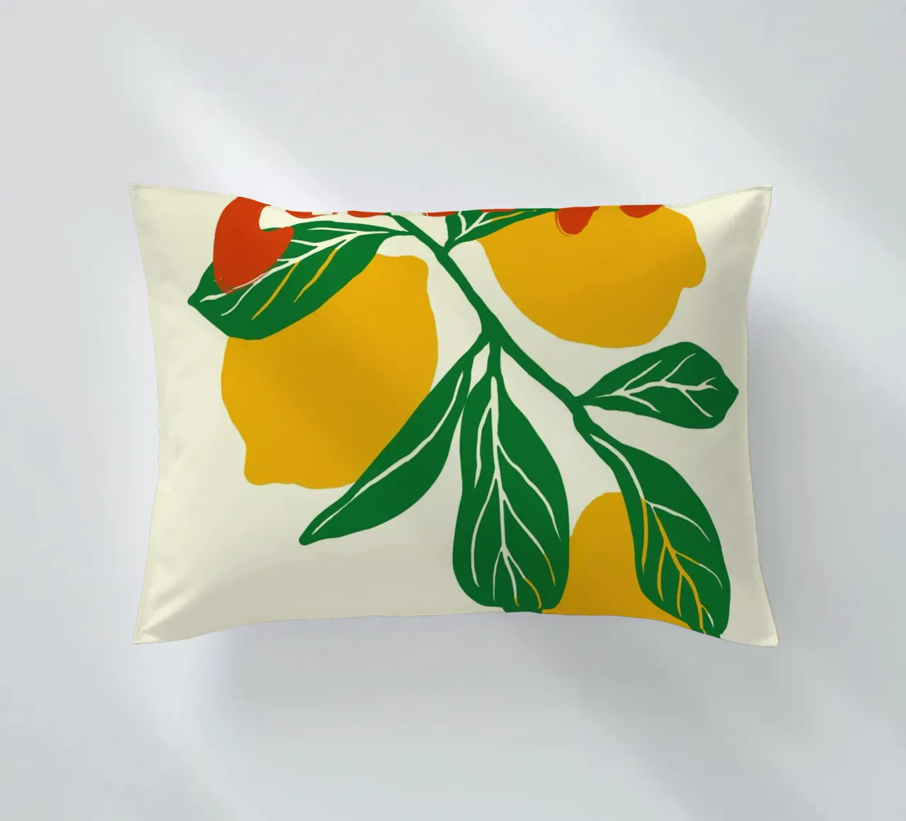 Boho Food 20 Lemons cuscino da Boho Print Collection