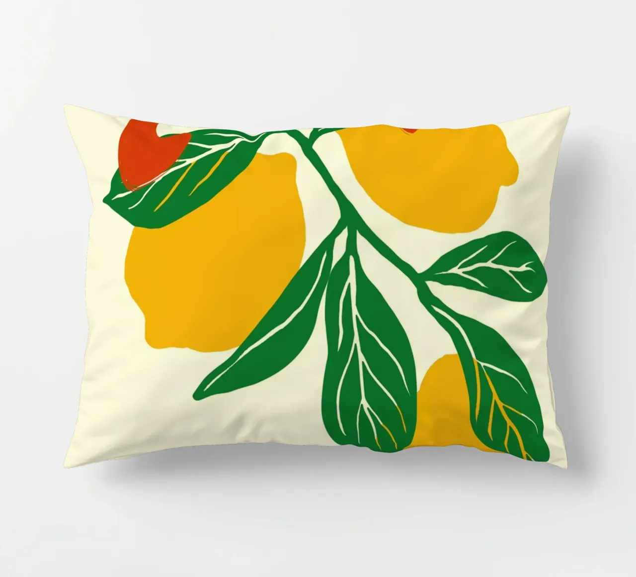 Boho Food 20 Lemons cuscino da Boho Print Collection