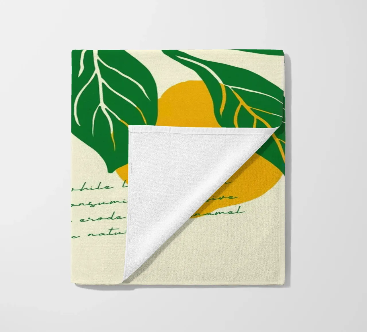 Boho Food 20 Lemons telo mare da Boho Print Collection