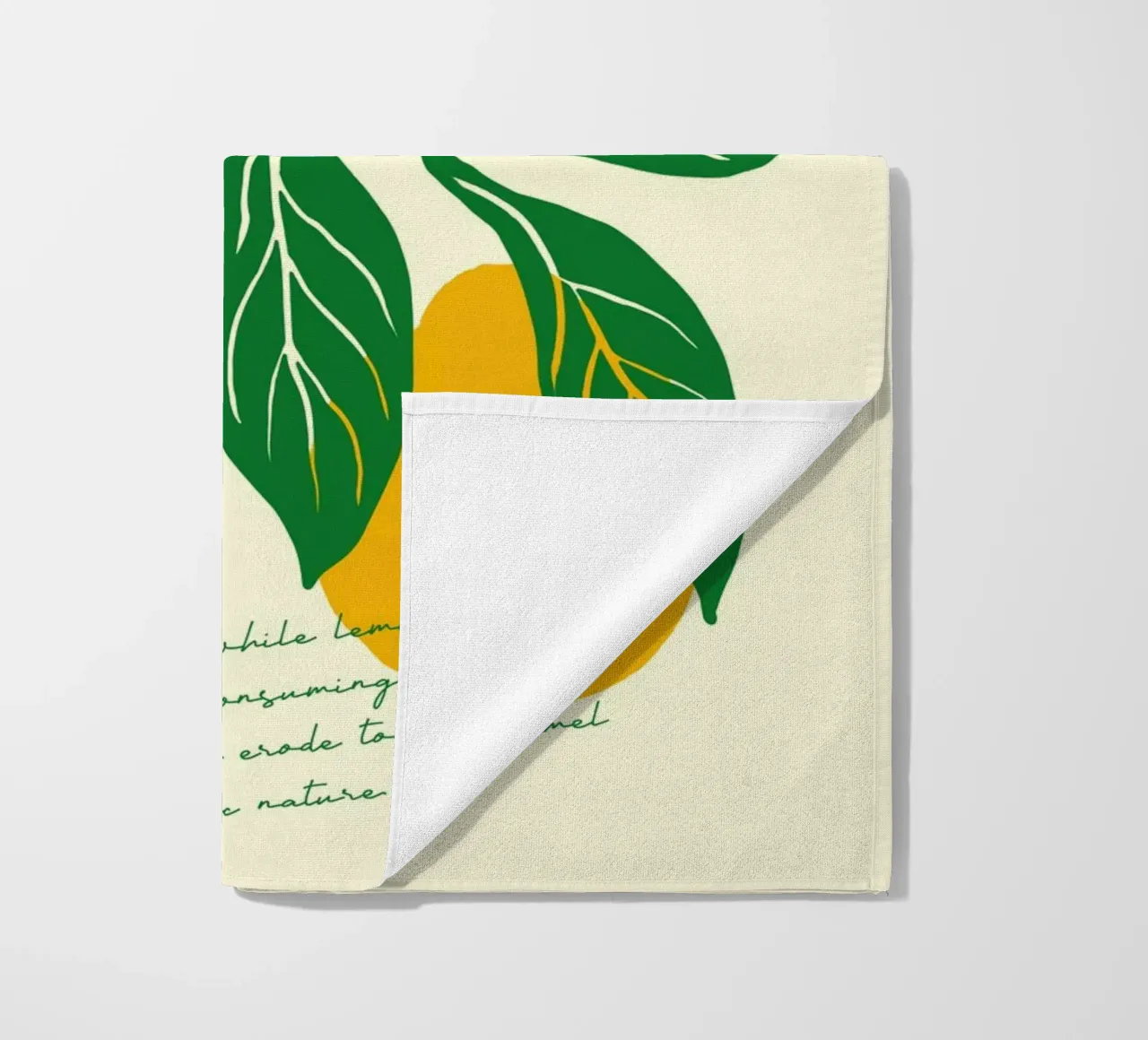 Boho Food 20 Lemons telo mare da Boho Print Collection