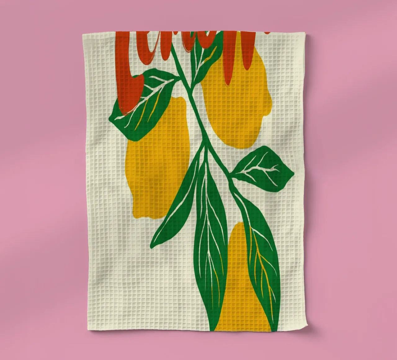 Boho Food 20 Lemons theedoek van Boho Print Collection