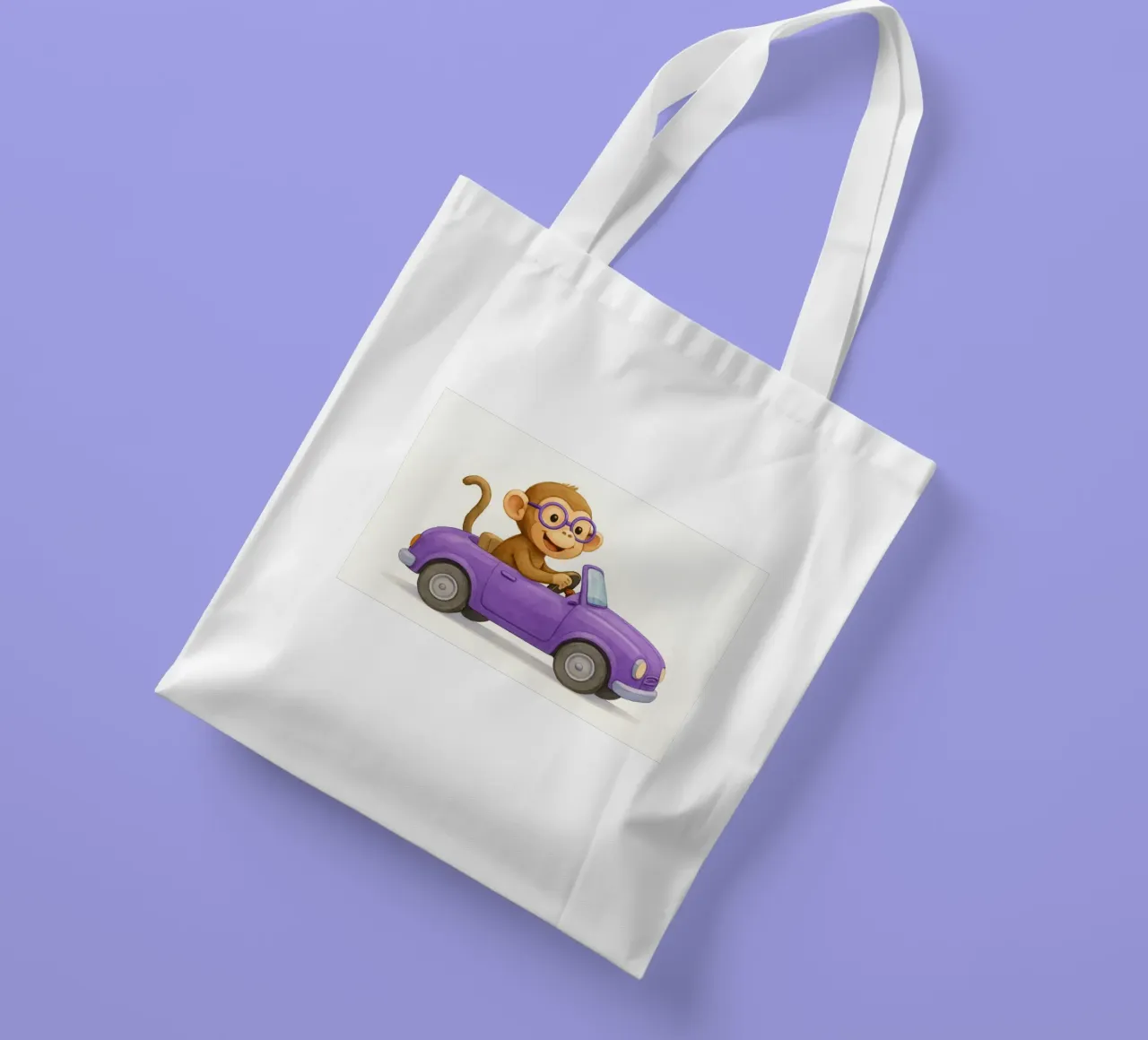 Viaggio di piacere in una decappottabile viola borsa in juta da earl BM