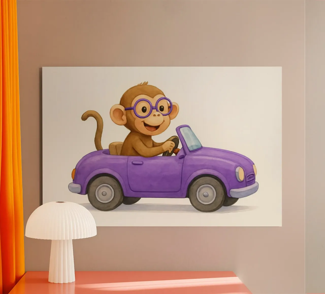 Viaggio di piacere in una decappottabile viola alluminio dibond da earl BM