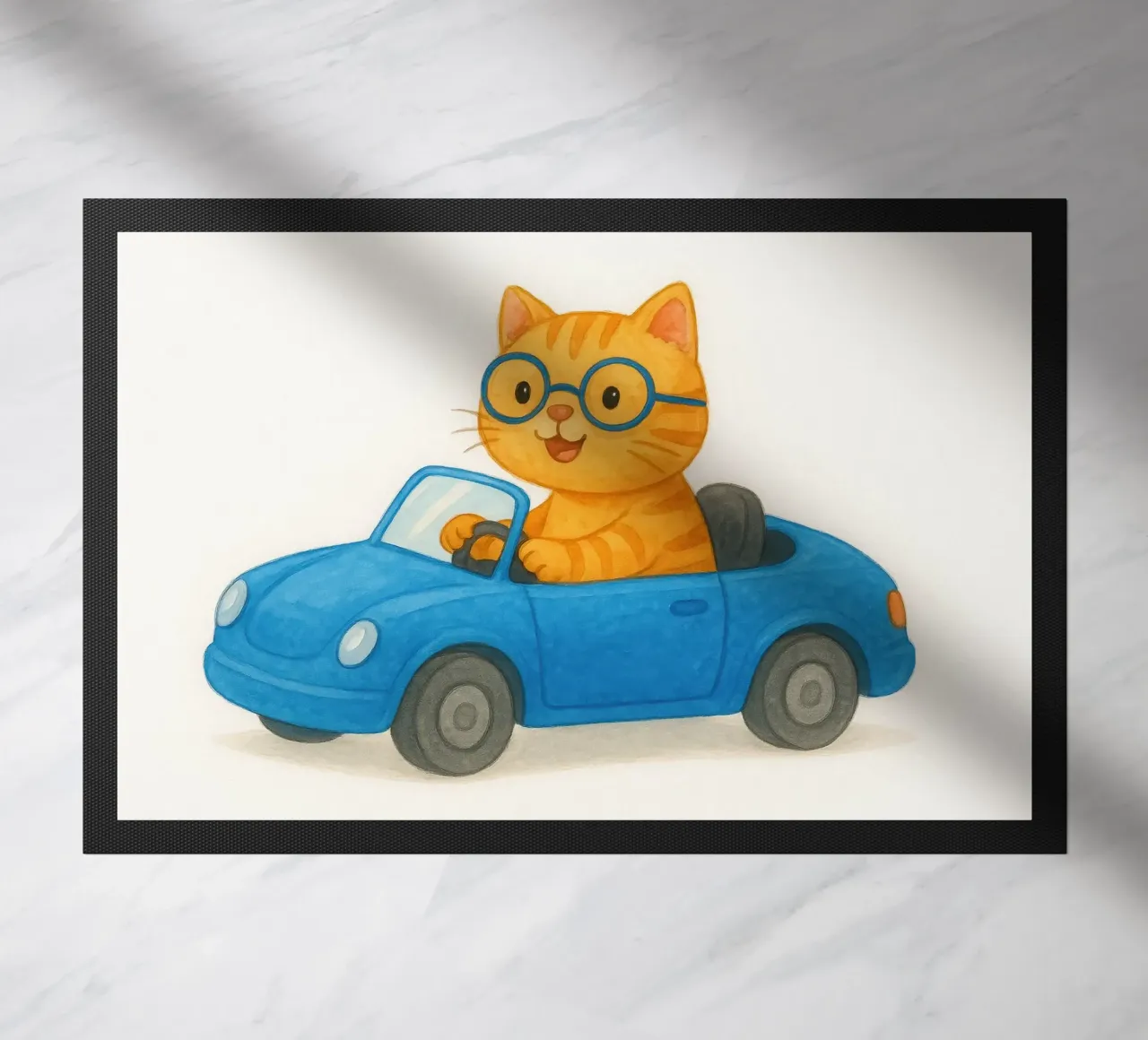 Viaggio di piacere con un gatto soriano zerbino da earl BM