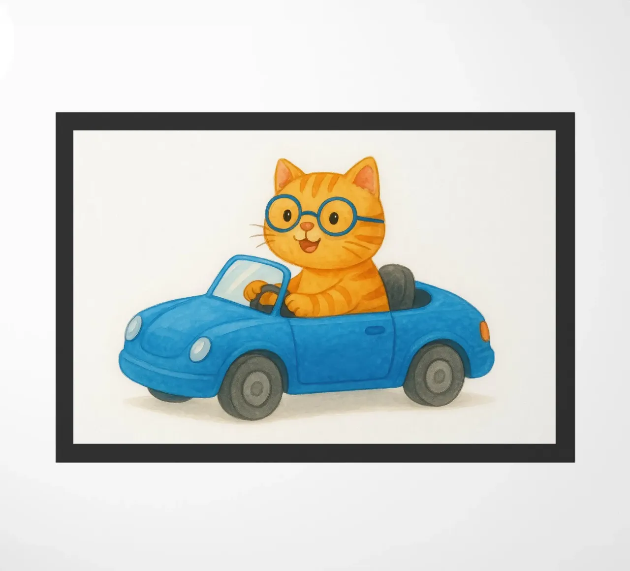 Viaggio di piacere con un gatto soriano zerbino da earl BM