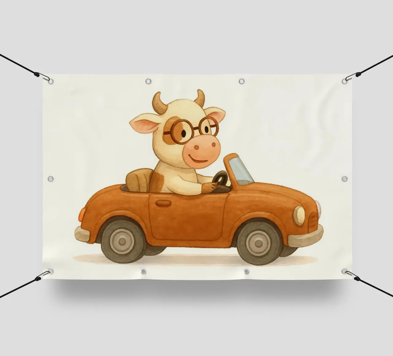 Mucca in Convertible Joyride telo in pvc da earl BM