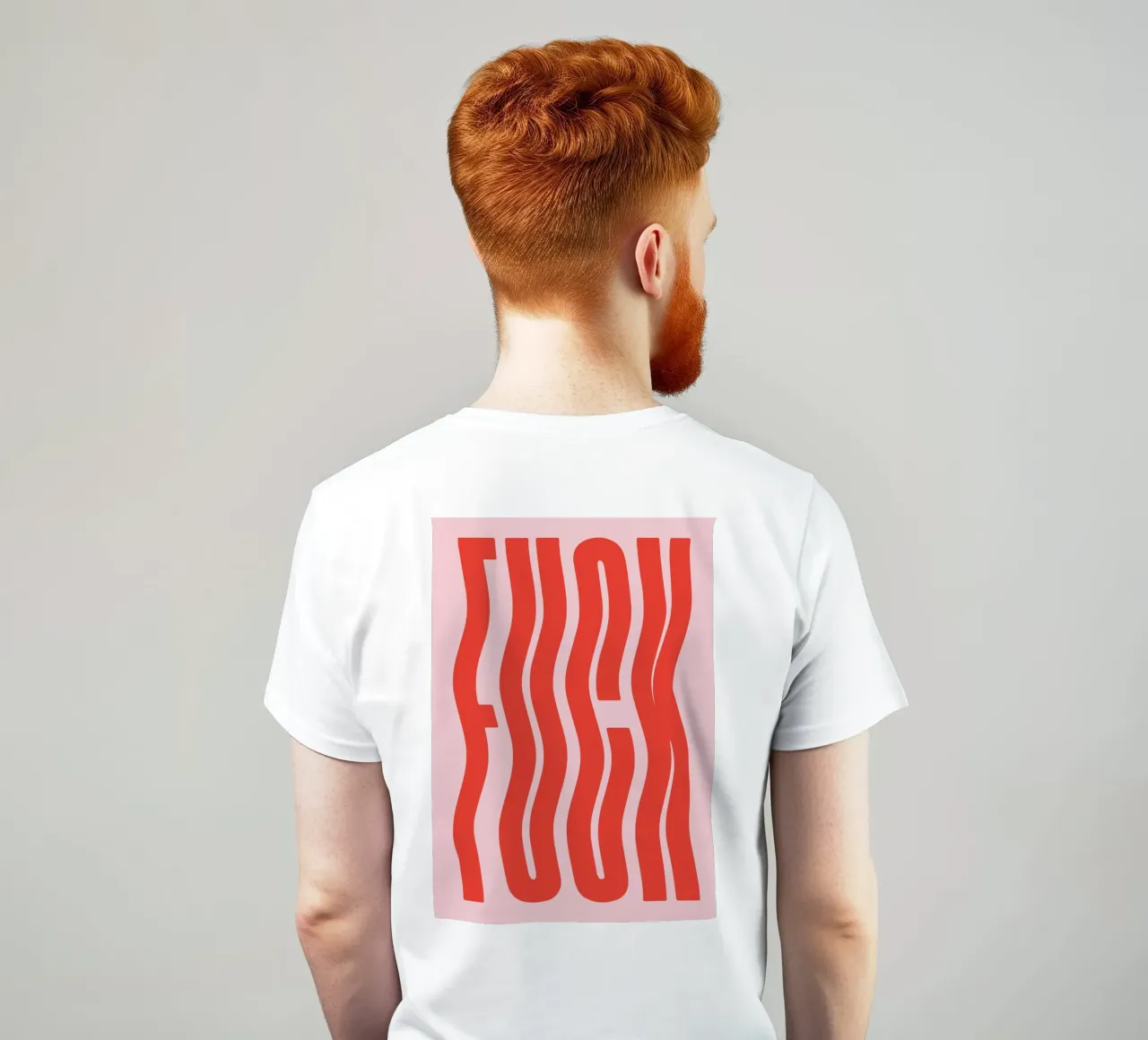 fck line wave t-shirt da Deemoll