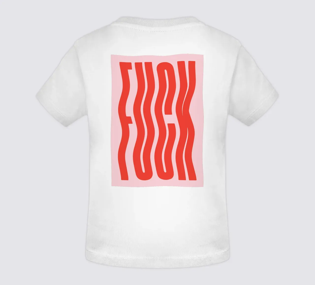 fck line wave maglietta neonato da Deemoll