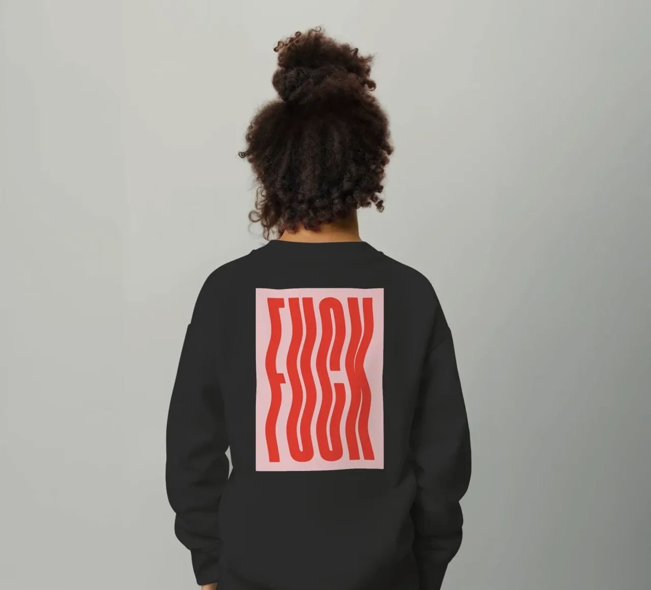 fck line wave felpa bambino da Deemoll