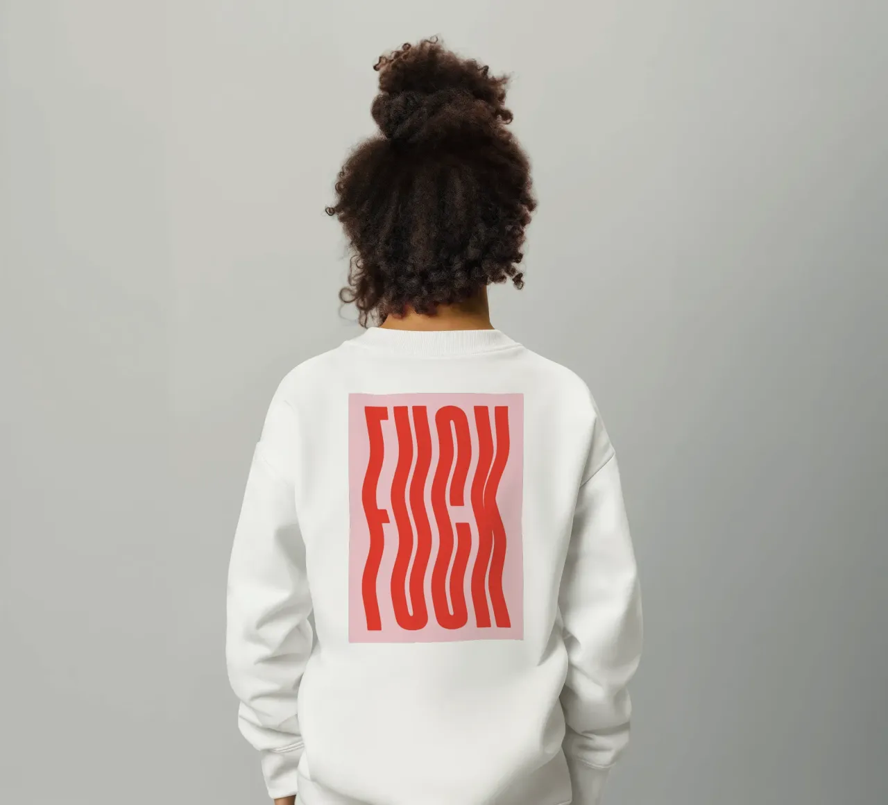 fck line wave felpa bambino da Deemoll