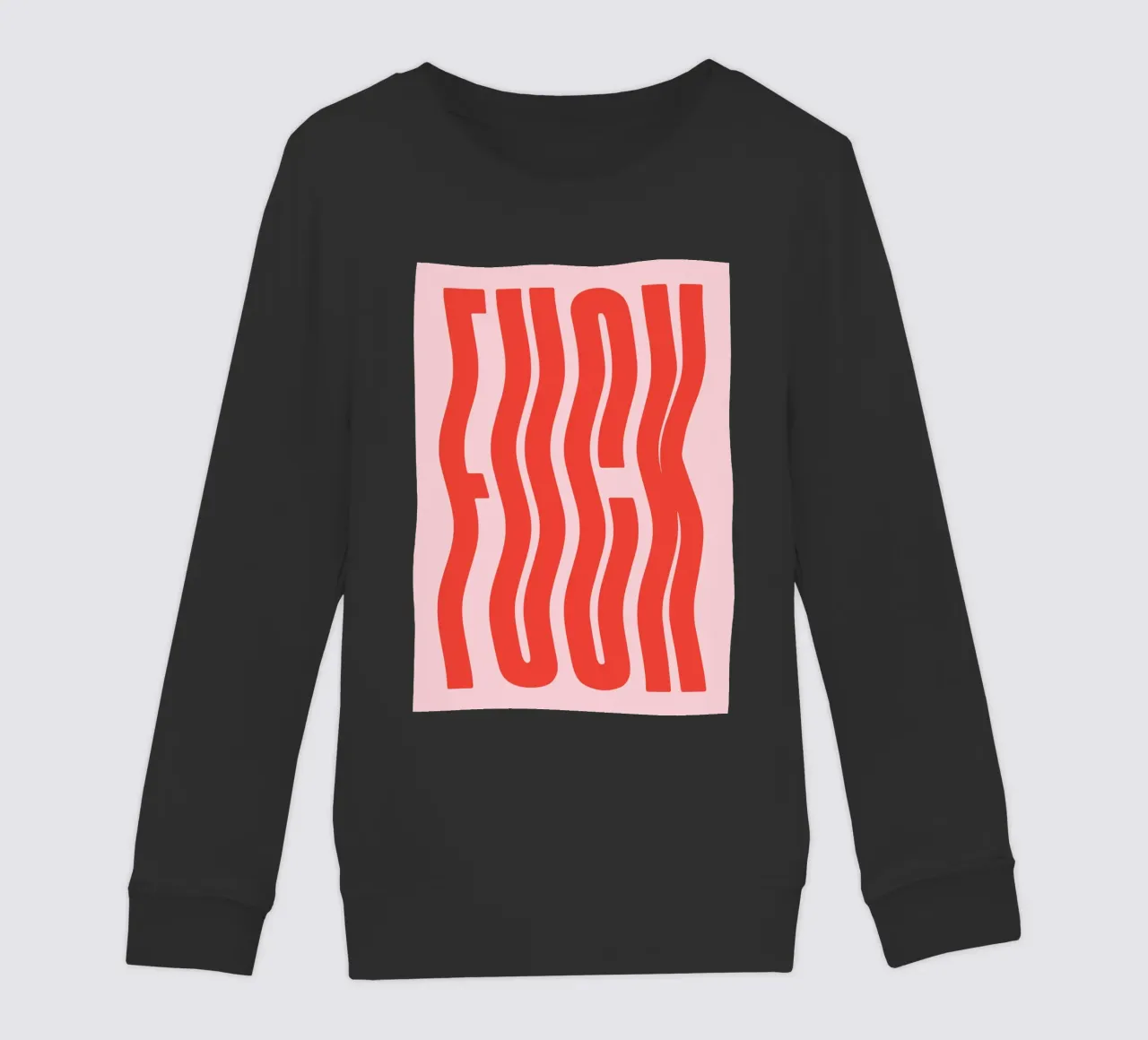 fck line wave felpa bambino da Deemoll