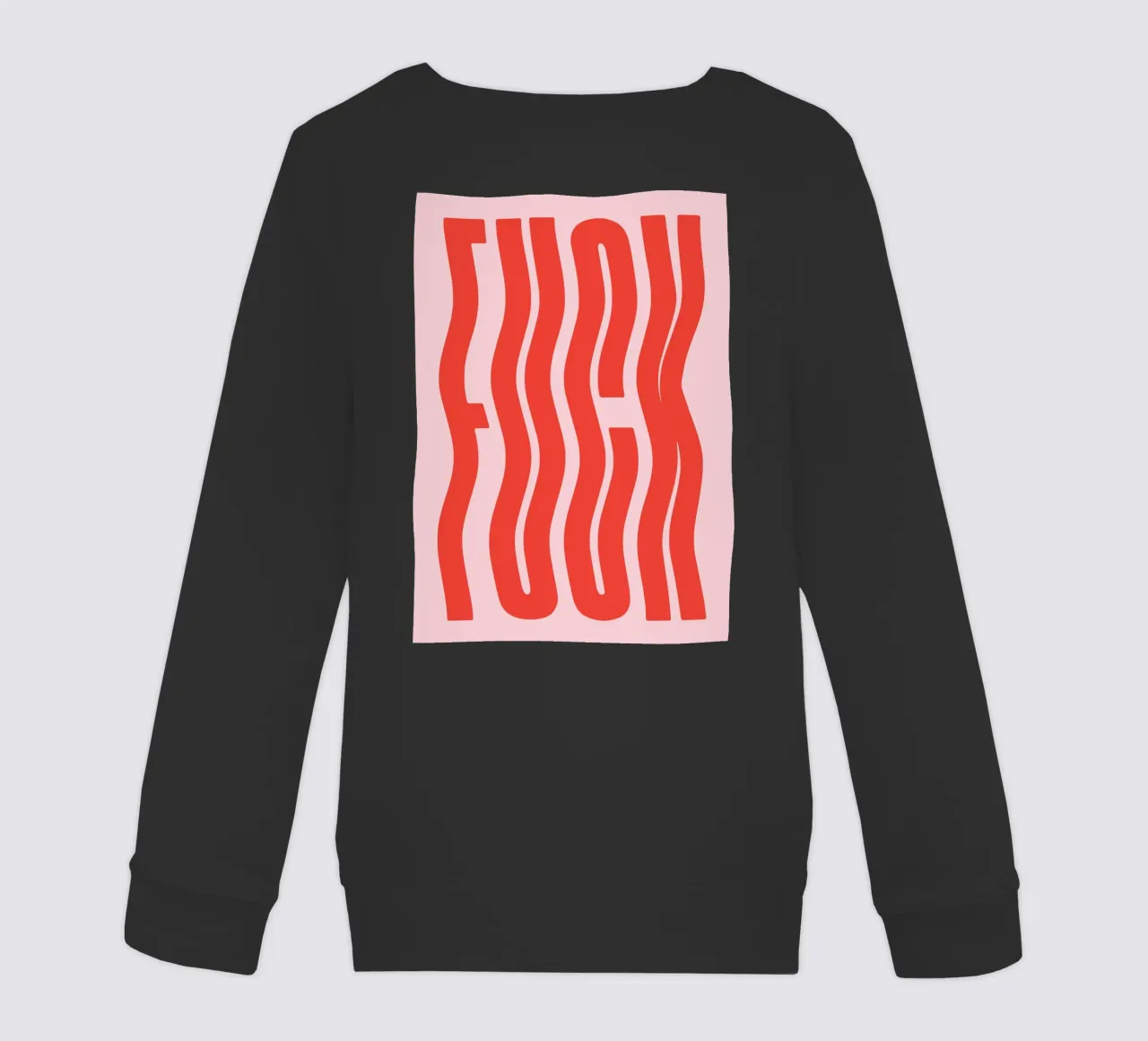 fck line wave felpa bambino da Deemoll