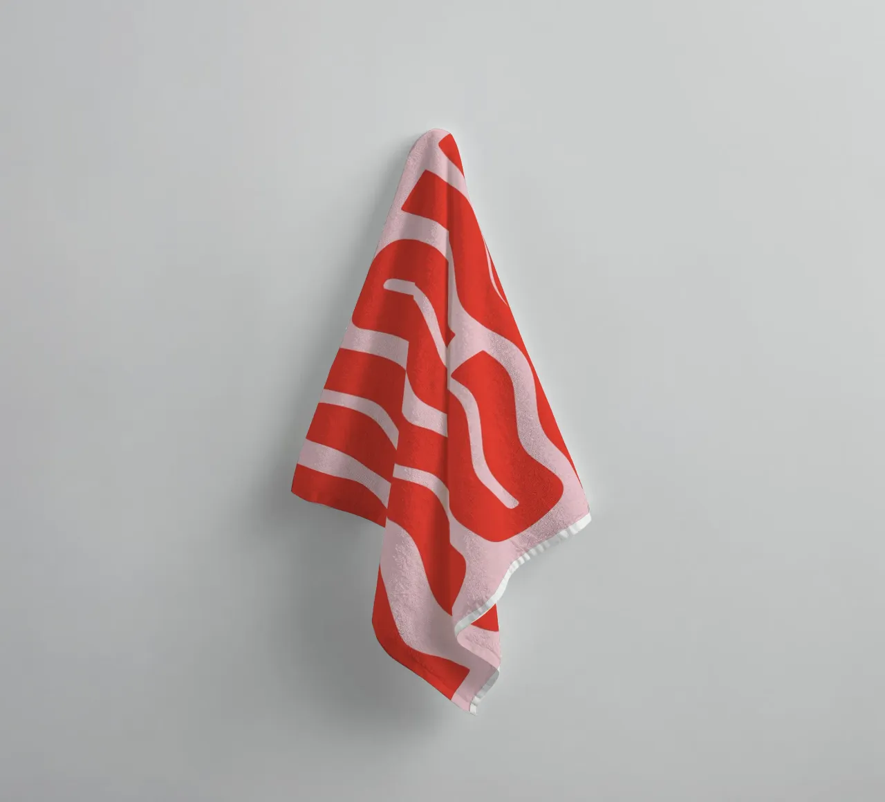 fck line wave asciugamano da bagno da Deemoll