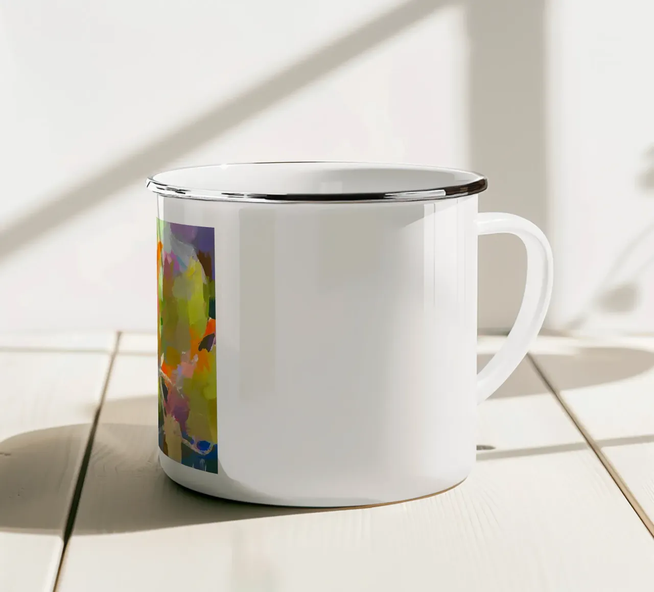 Sbocciare alla luce tazza in smalto da 83oranges