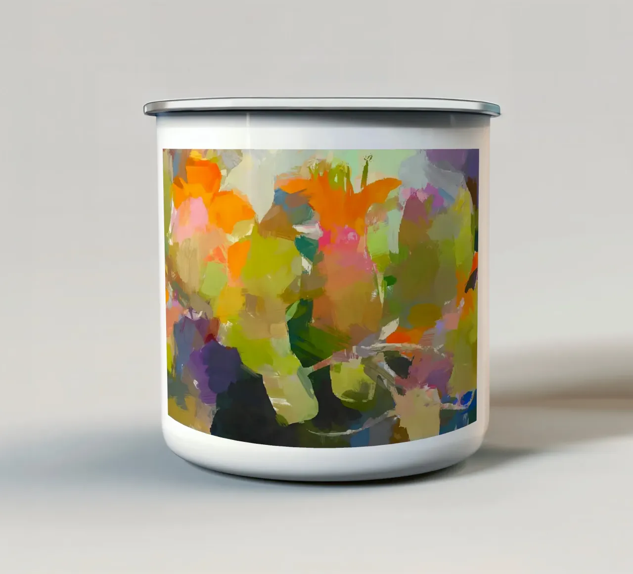 Sbocciare alla luce tazza in smalto da 83oranges