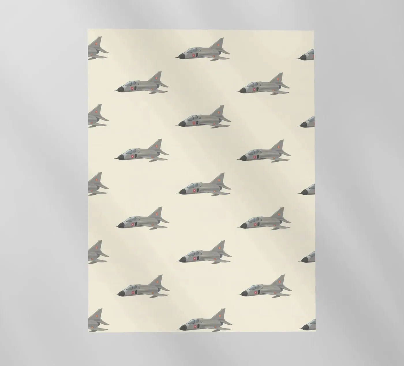 Fighter Jet Pattern backlit folie van earl BM