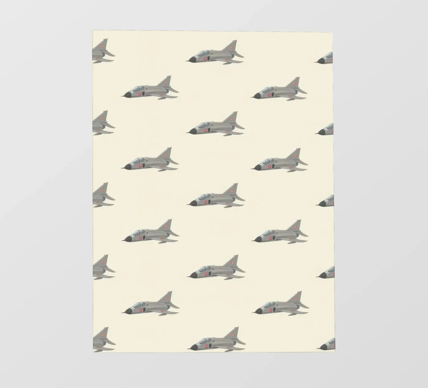 Fighter Jet Pattern pvc cover by earl BM
