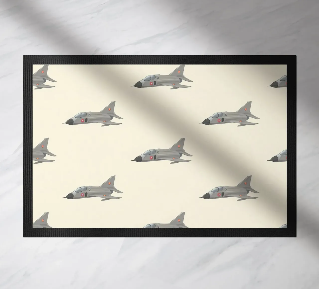 Fighter Jet Pattern zerbino da earl BM