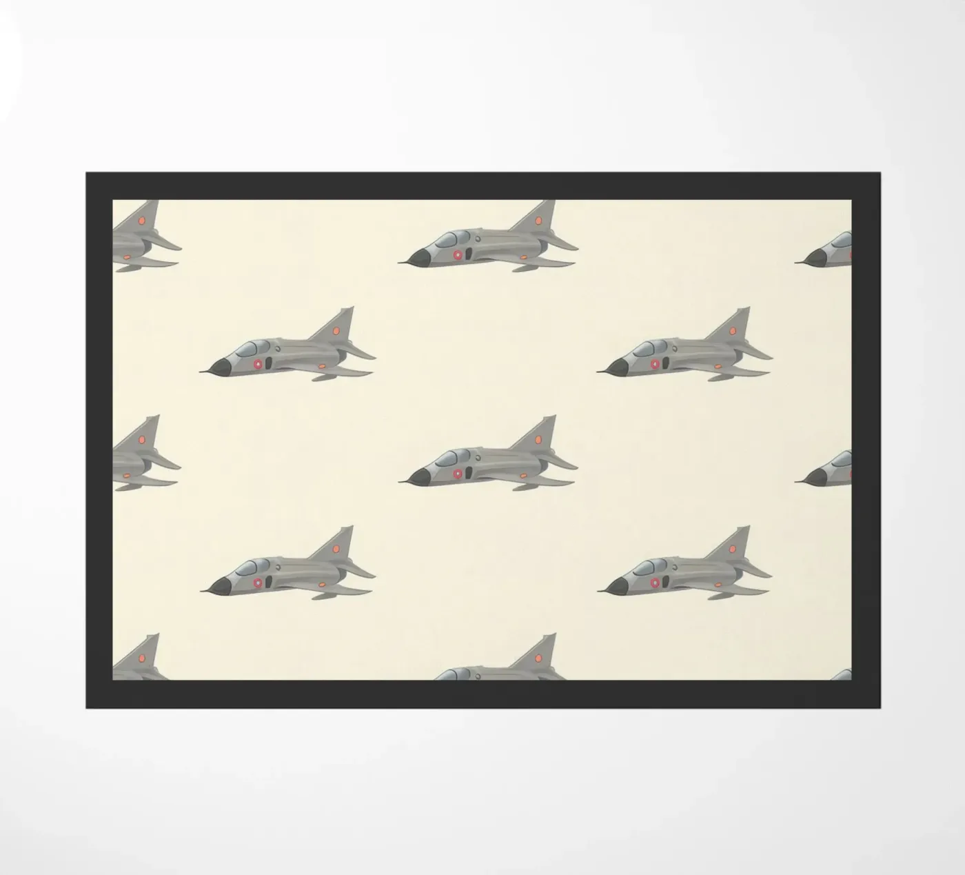 Fighter Jet Pattern zerbino da earl BM