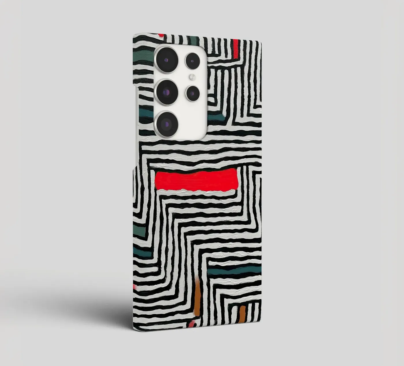 Kreis & Blatt-Muster Samsung Hülle von Sienna Atelier