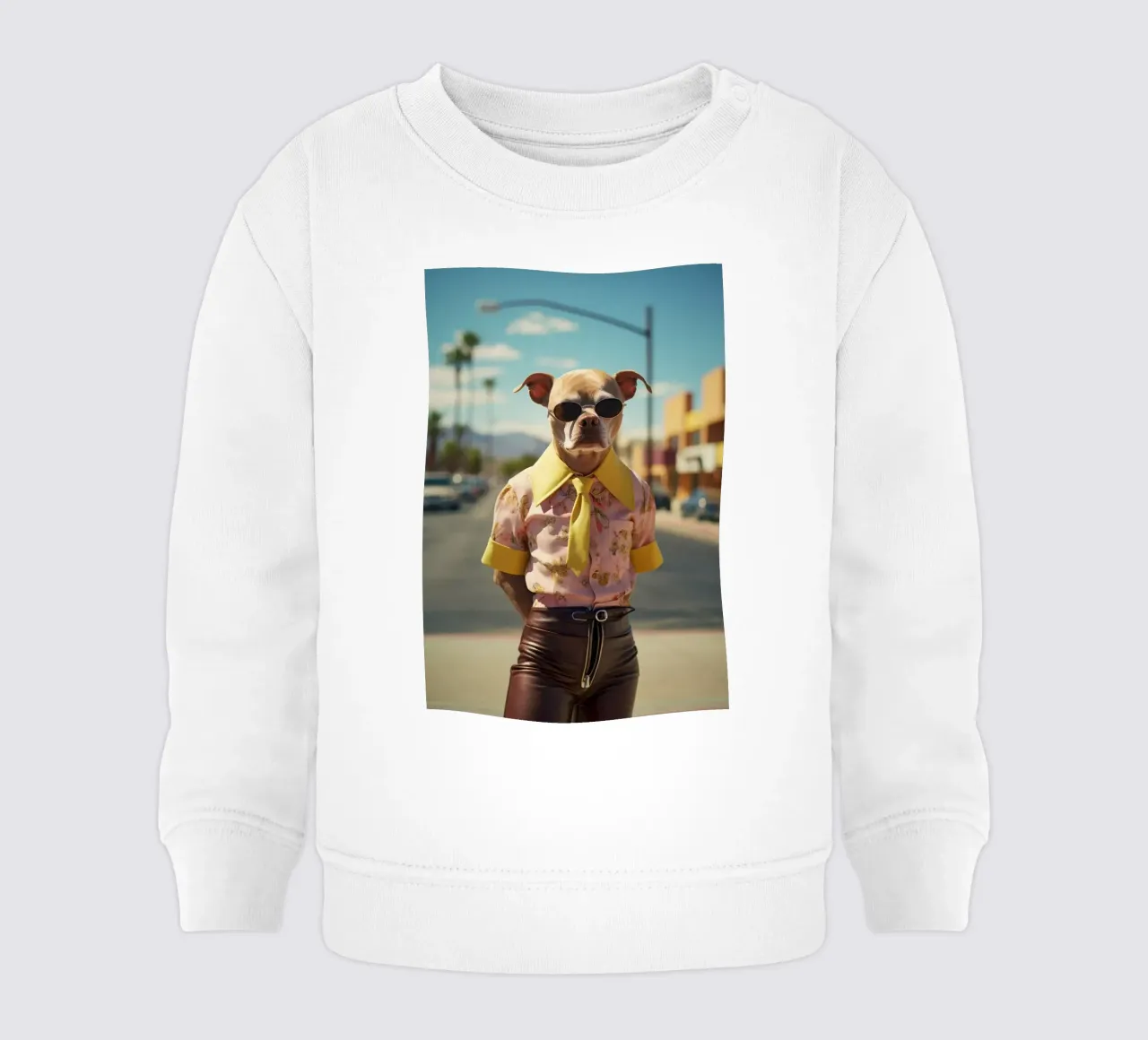 Kyle baby sweatshirt by Affiches Chien Originales – Dogland