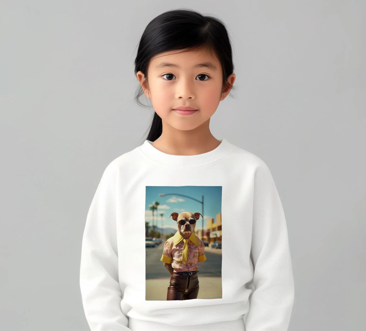 Kyle felpa bambino da Affiches Chien Originales – Dogland