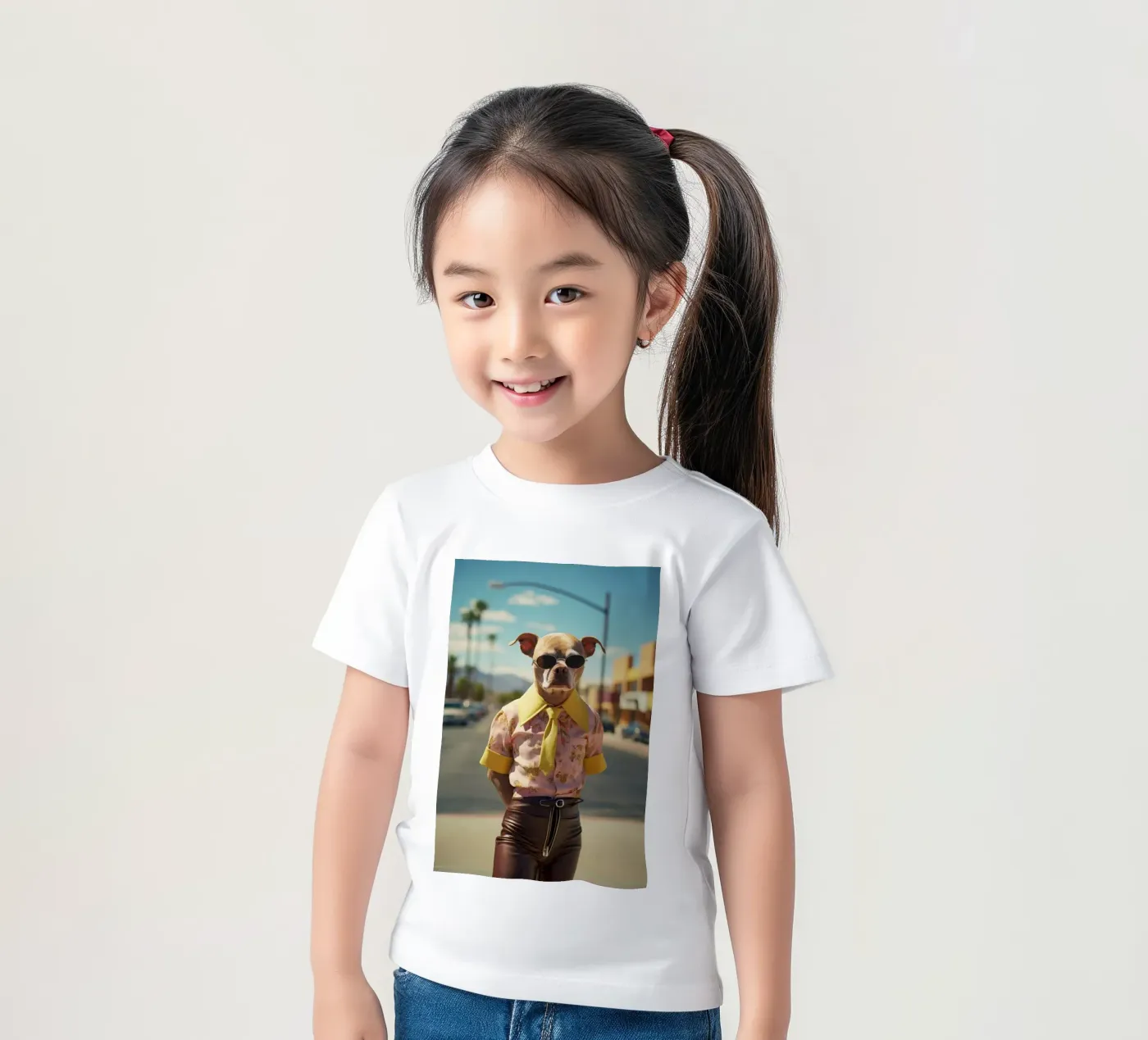 Kyle Kinder T-Shirt von Affiches Chien Originales – Dogland