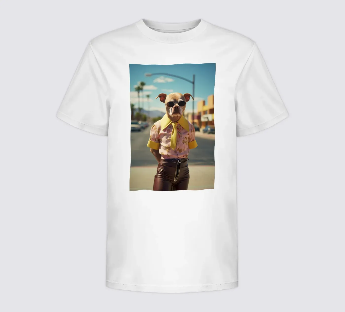 Kyle Kinder T-Shirt von Affiches Chien Originales – Dogland