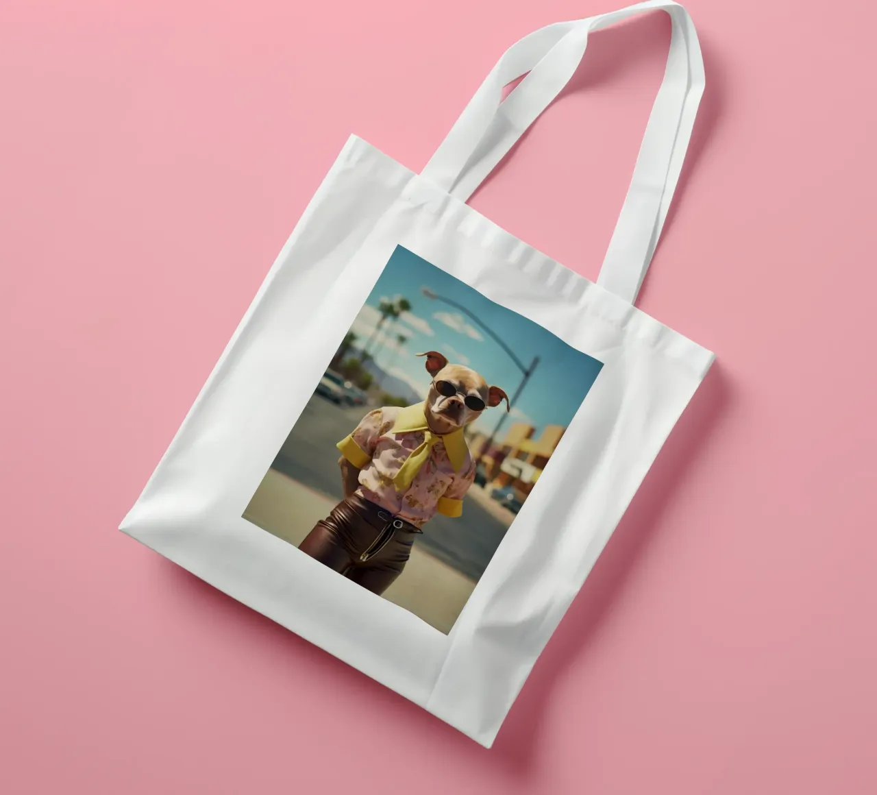 Kyle borsa in juta da Affiches Chien Originales – Dogland